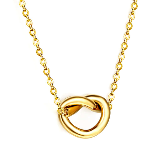 ZANORA Eterna Knot - Rope Clasp Pendant Necklace
