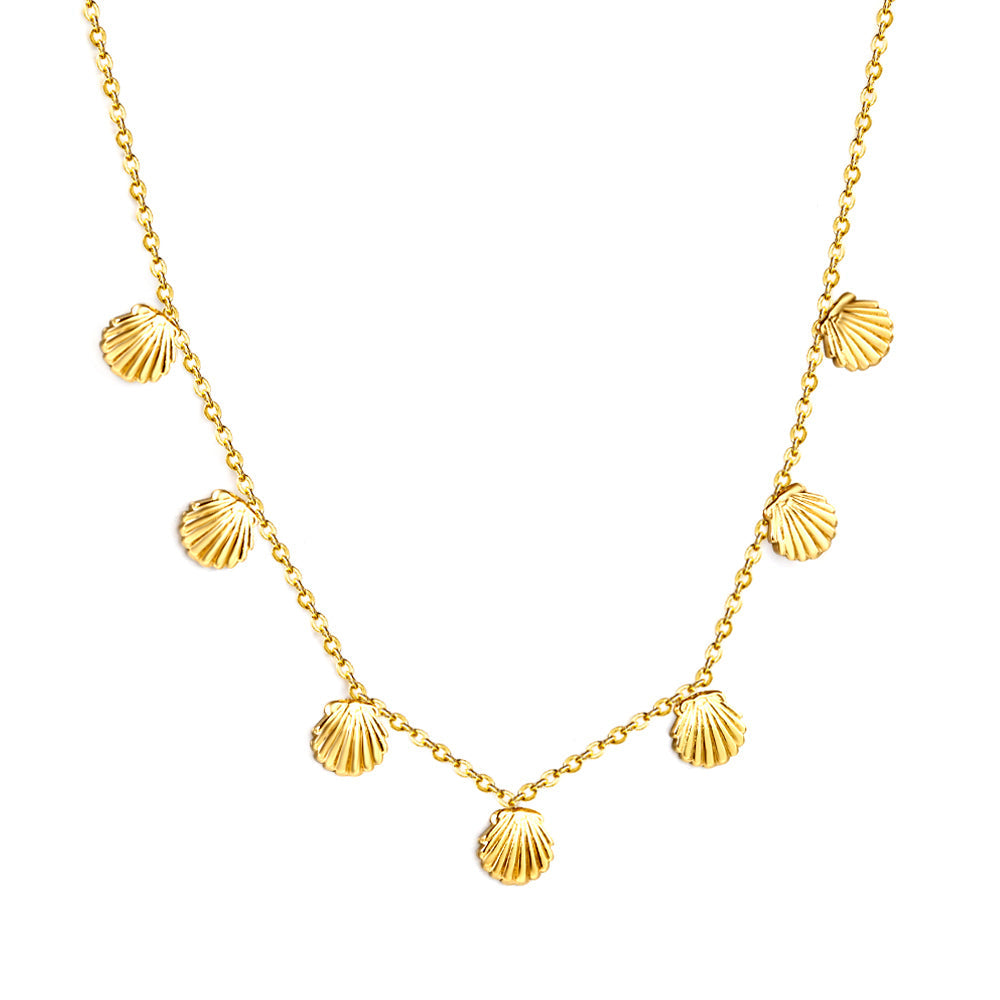 ZANORA Luminous Shell - Shell Necklaces