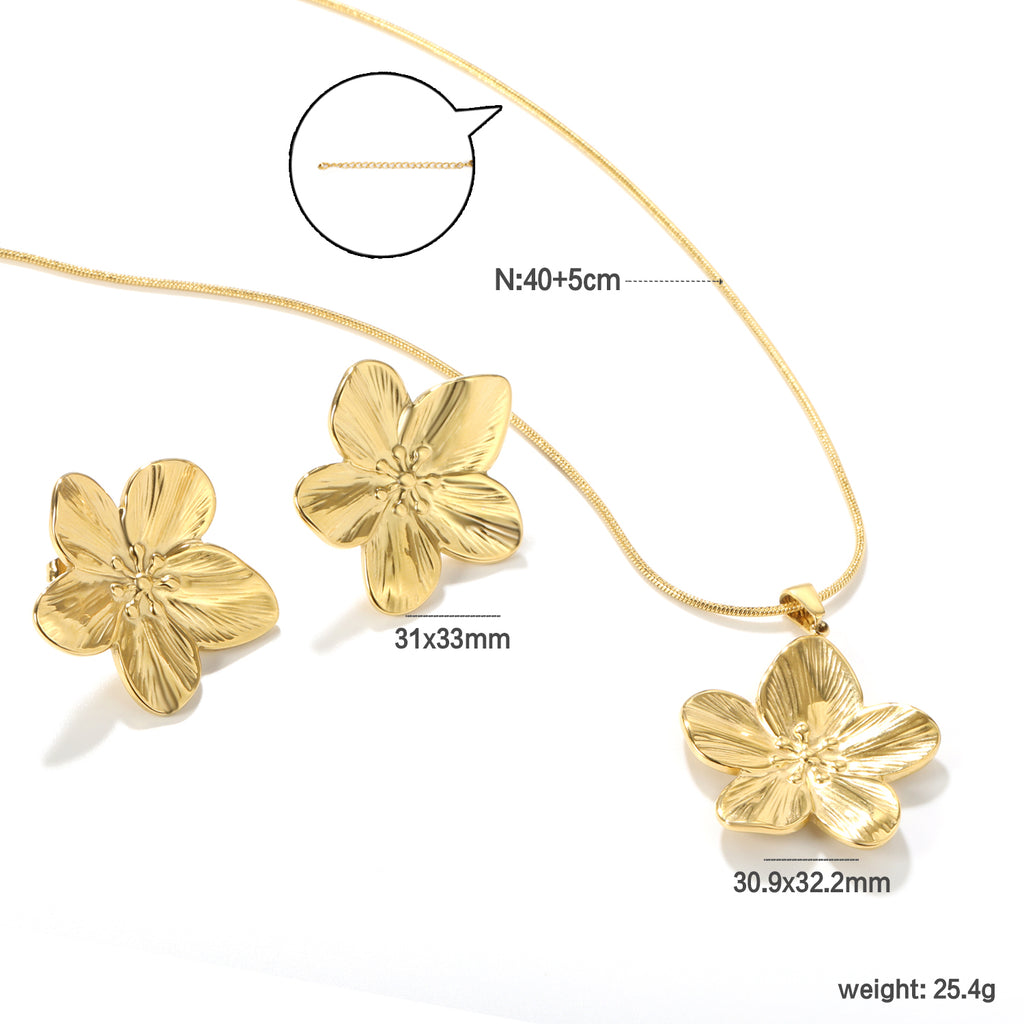 ZANORA Petalia - Petal Jewelry Set