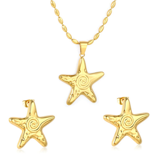 ZANORA Seastar - Starfish Jewelry Set
