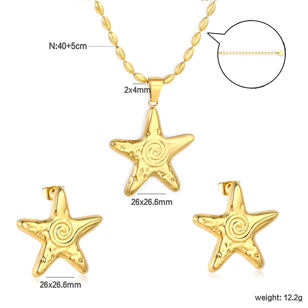 ZANORA Seastar - Starfish Jewelry Set