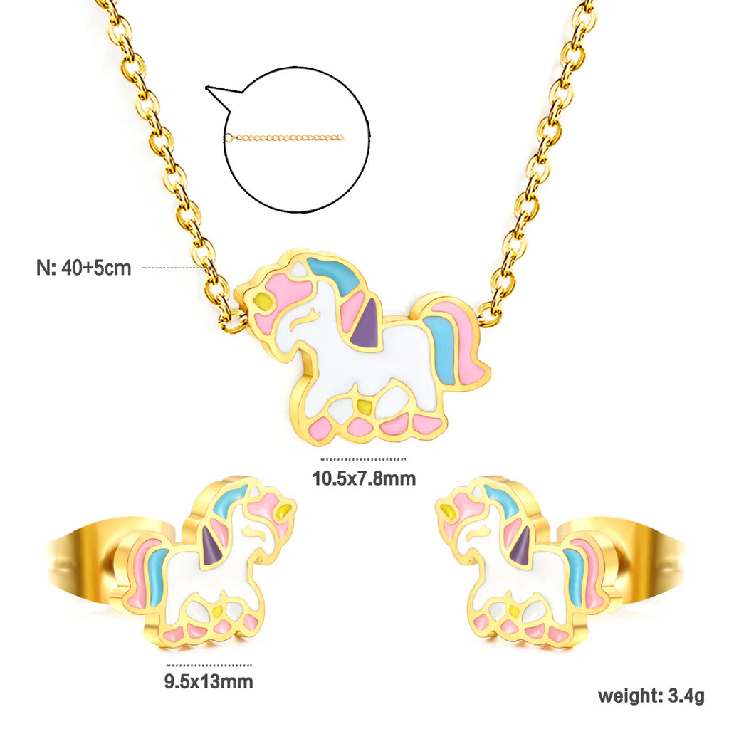 ZANORA Fantasia - Unicorn Jewelry Set