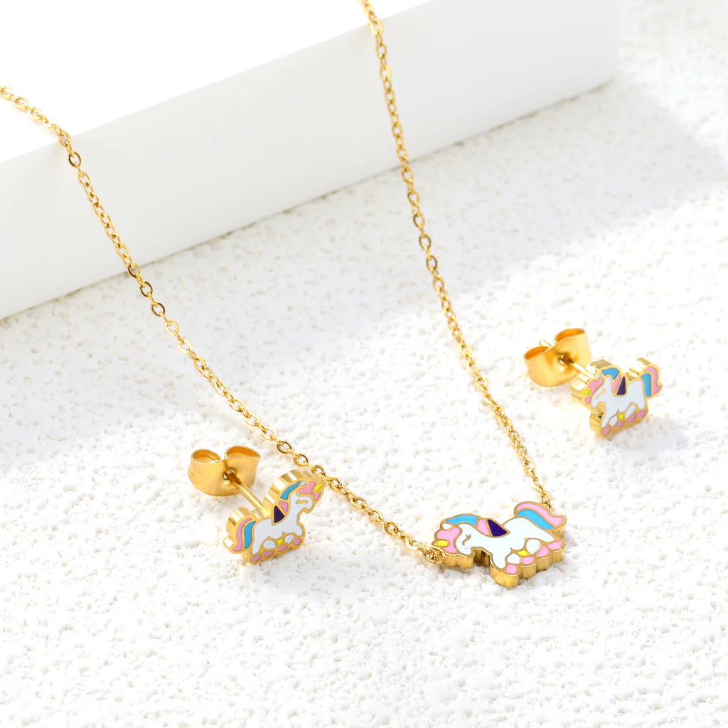 ZANORA Fantasia - Unicorn Jewelry Set
