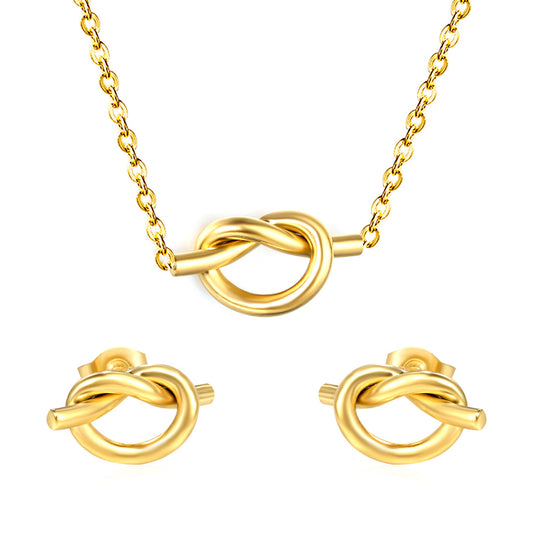 ZANORA Golden Tice - Knotting Jewelry Set