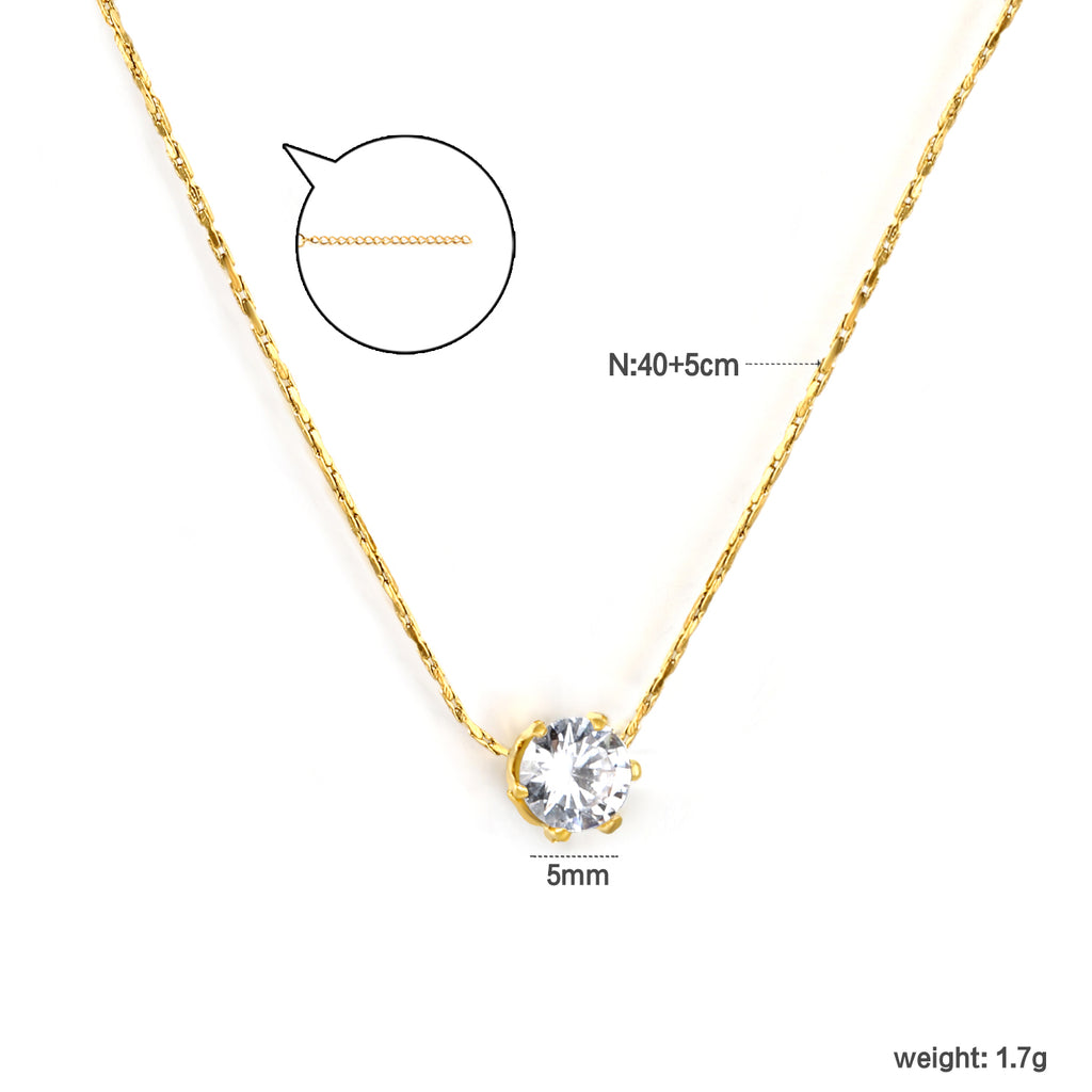 ZANORA - Diamond Pendant Necklace