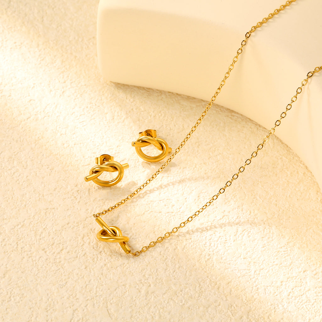 ZANORA Golden Tice - Knotting Jewelry Set