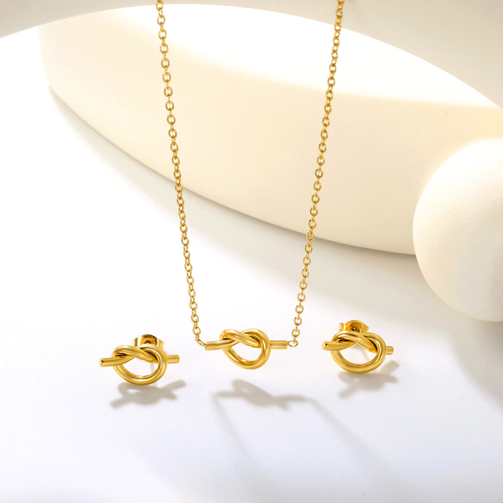 ZANORA Golden Tice - Knotting Jewelry Set