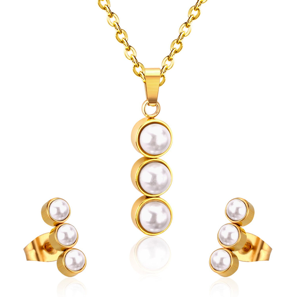 ZANORA Pearl Ascend - Crystal Pearls Jewelry Sets