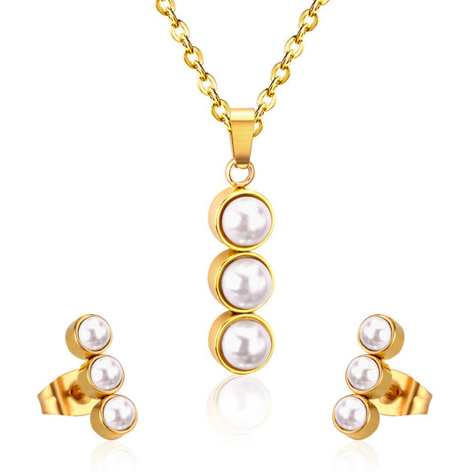 ZANORA Pearl Ascend - Crystal Pearls Jewelry Sets