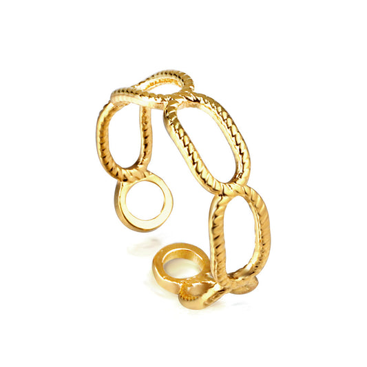 ZANORA Retro - Size Adjustable Retro Temperament Ring