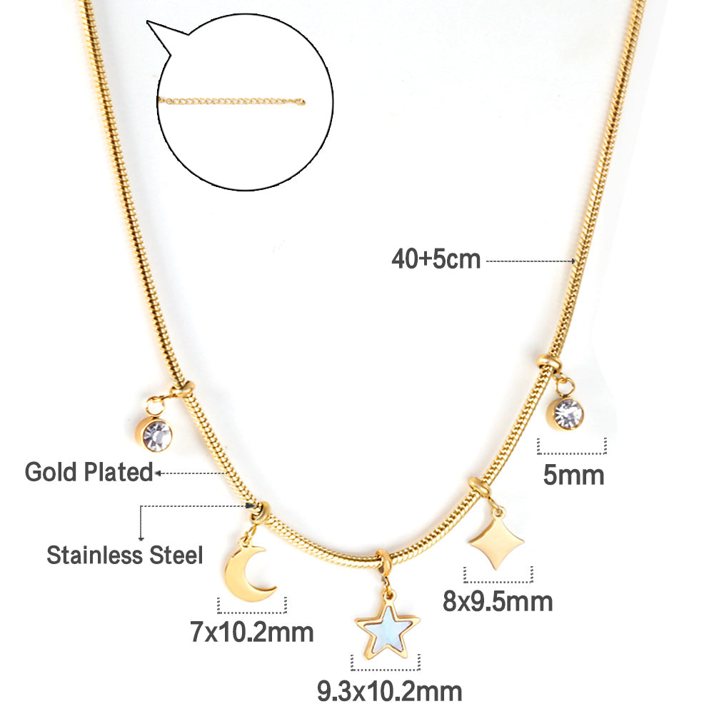 ZANORA - Diamond Accessories Pendant Necklace