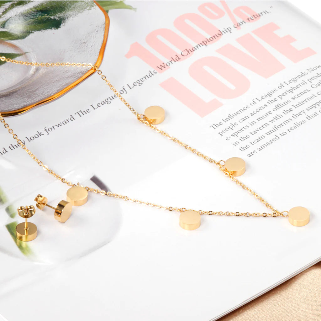 ZANORA Hala - Round Jewelry Set