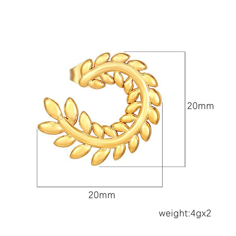 ZANORA - Temperament Leaf Earring