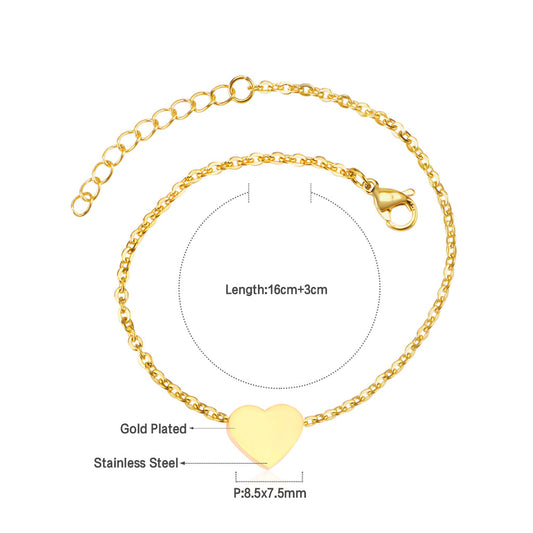 ZANORA - Heart Accessory Bracelet