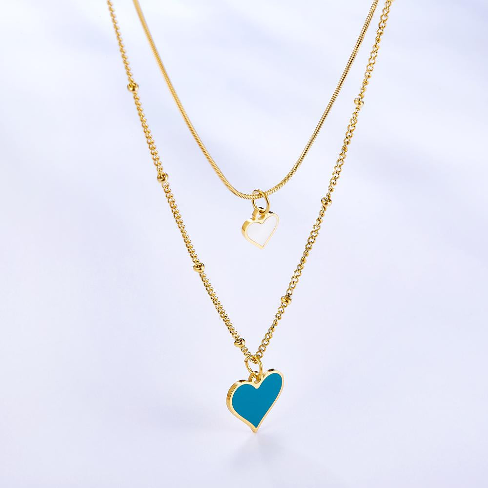 ZANORA - Romantic Heart Pendant Necklace