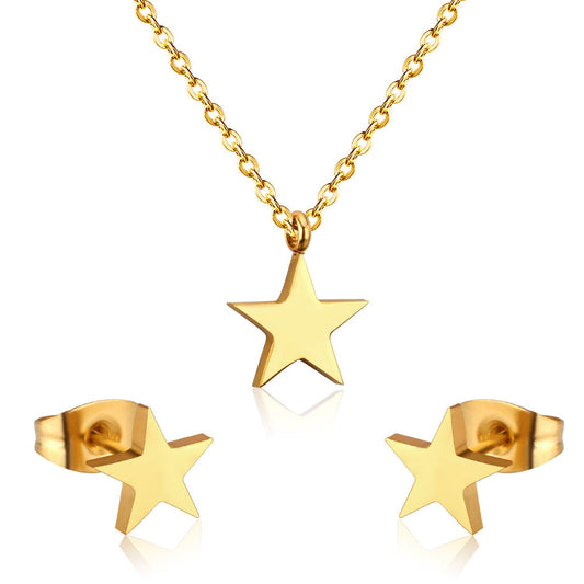 ZANORA Luminous Star - Star Shape Jewelry Set