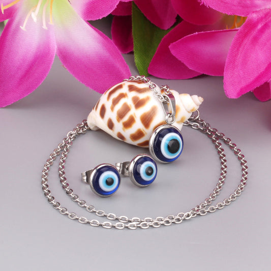 ZANORA - Blue Eye Jewelry Set