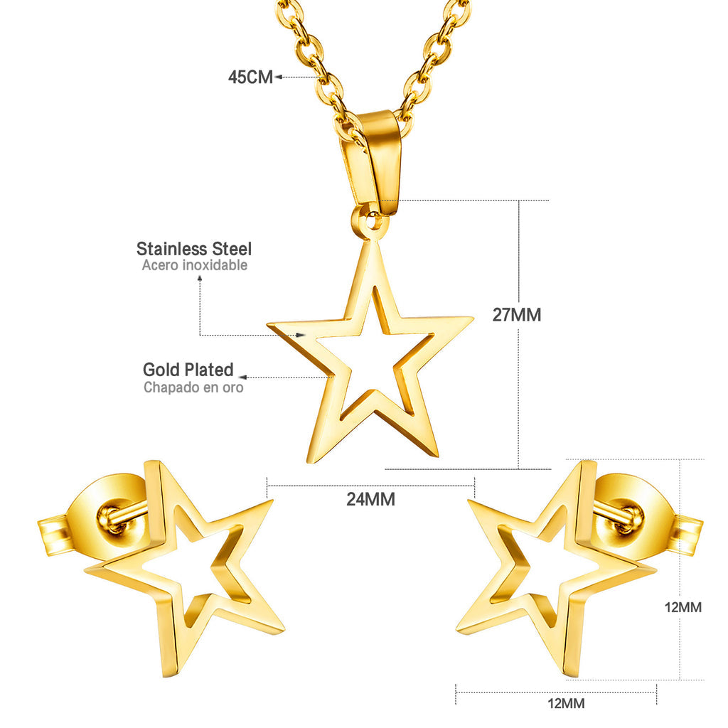 ZANORA - Star Jewelry Set