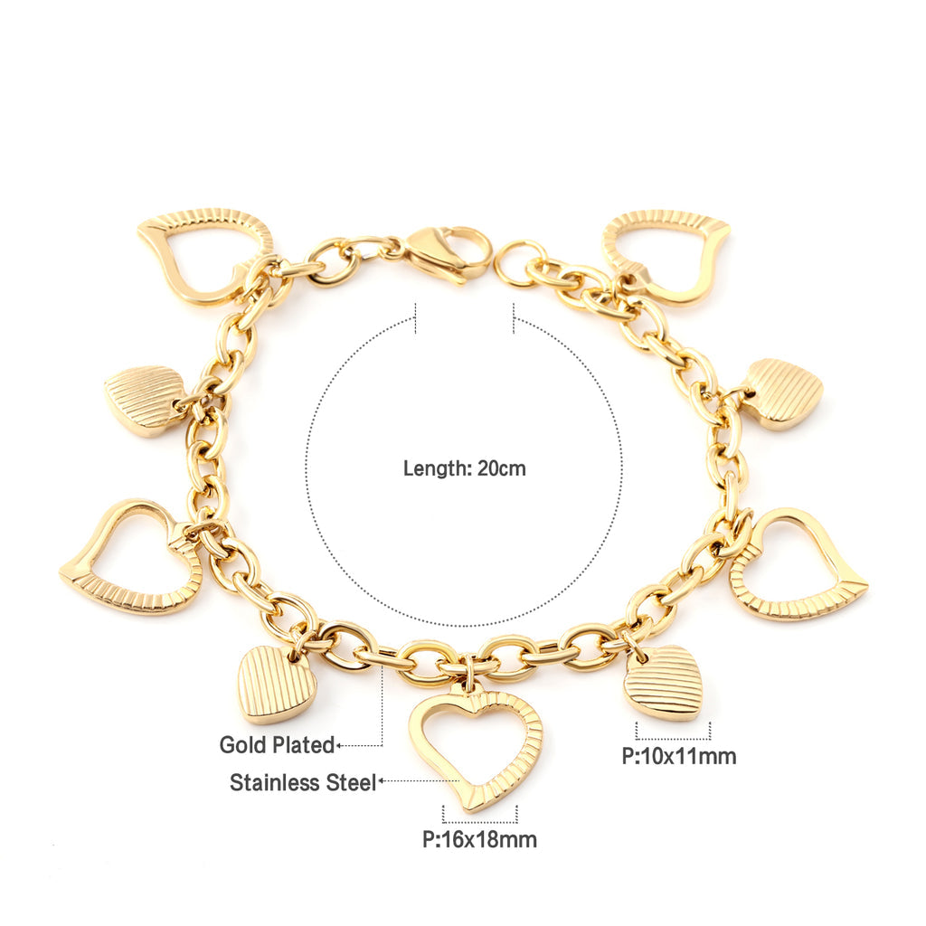 ZANORA - Heart Bracelet