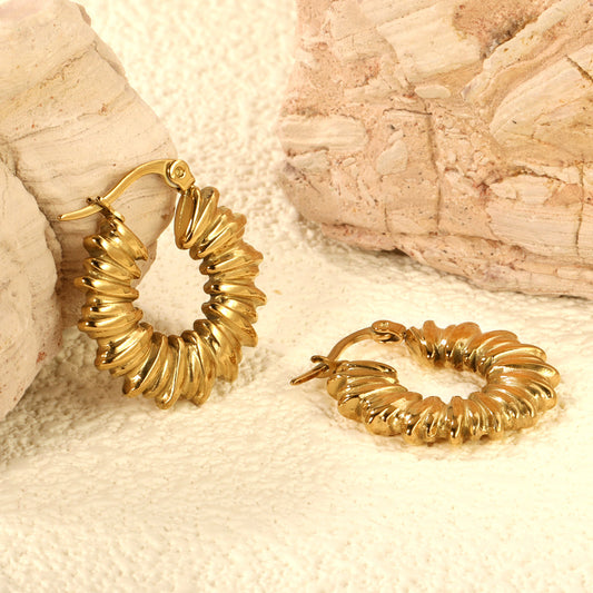 ZANORA  - Circle Pattern Earring