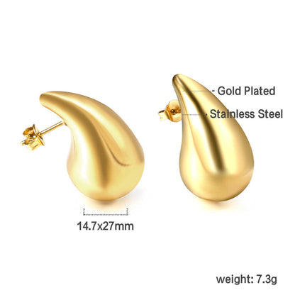 ZANORA  - Spring Drop Oval Earring