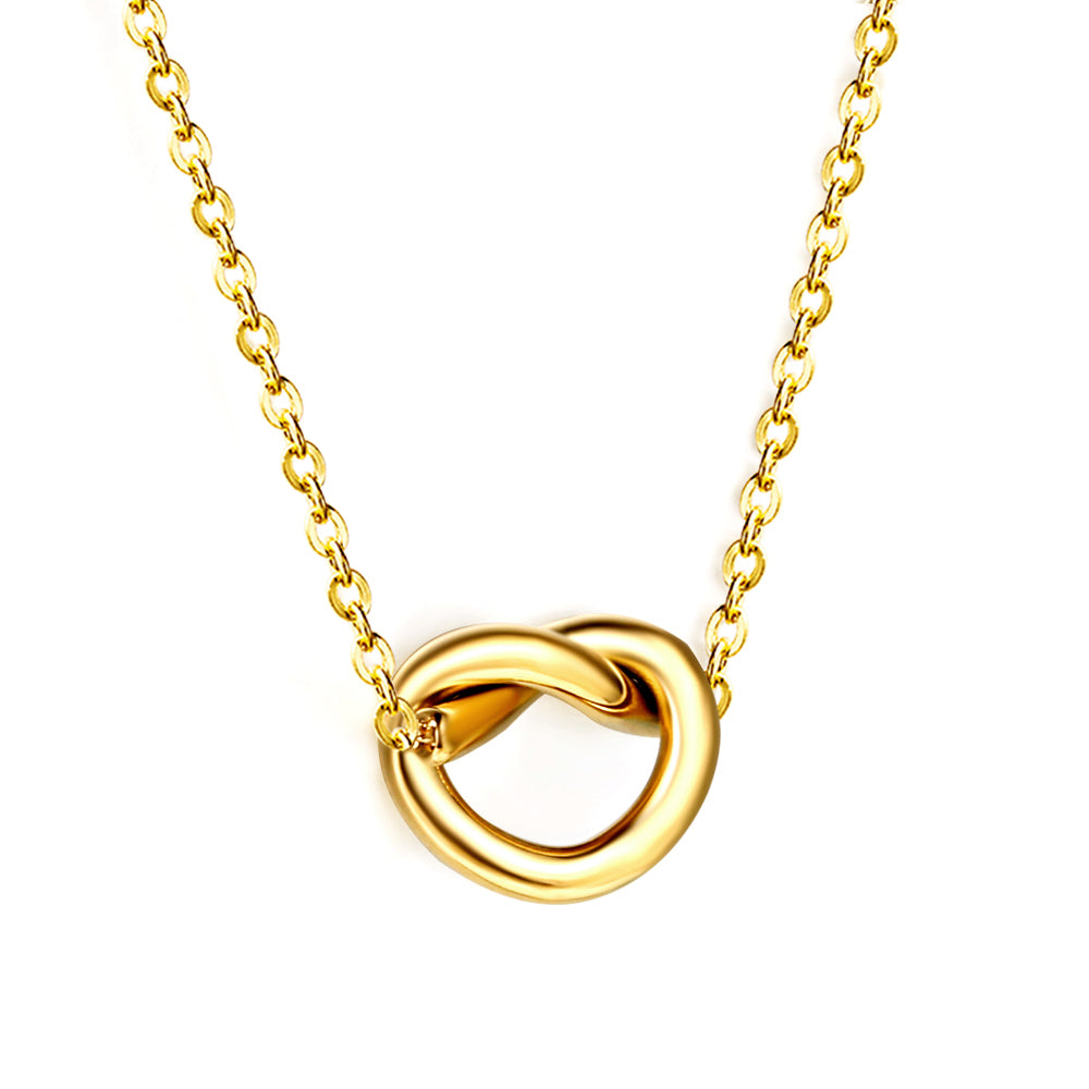 ZANORA Eterna Knot - Rope Clasp Pendant Necklace