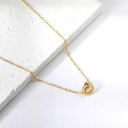ZANORA Eterna Knot - Rope Clasp Pendant Necklace