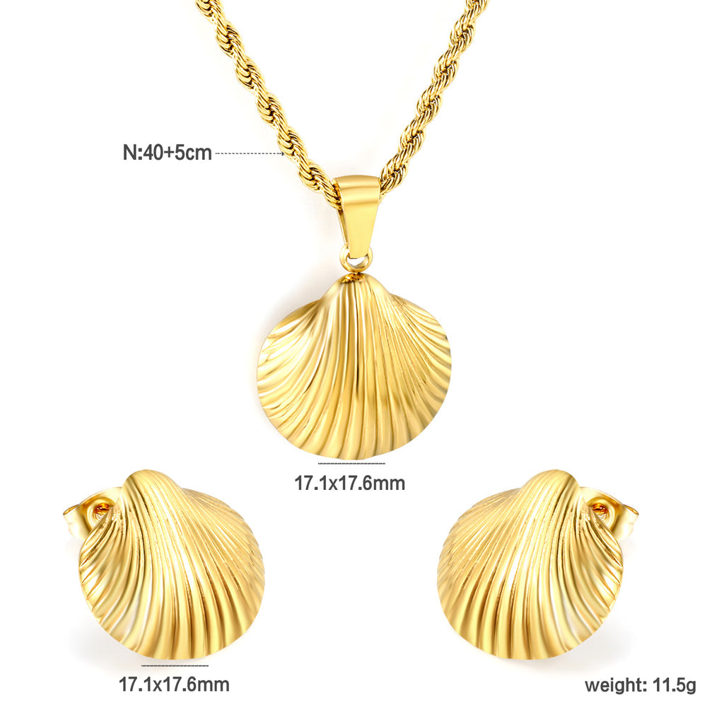 ZANORA Sahara Shells - Shell Jewelry Set