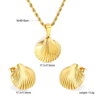 ZANORA Sahara Shells - Shell Jewelry Set