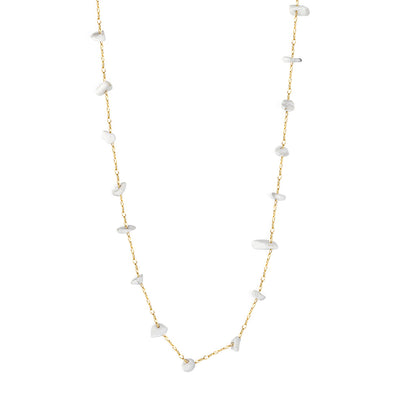 ZANORA  - White Turquoise Necklace