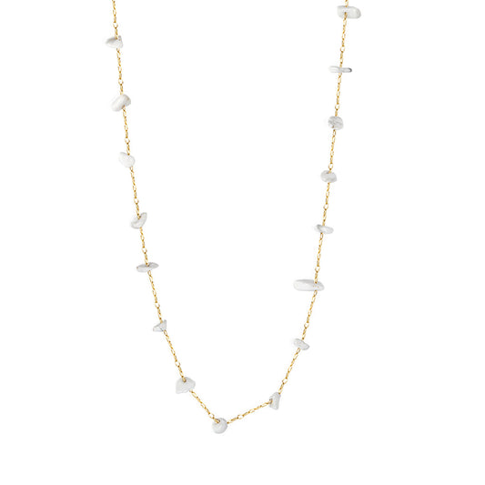 ZANORA  - White Turquoise Necklace