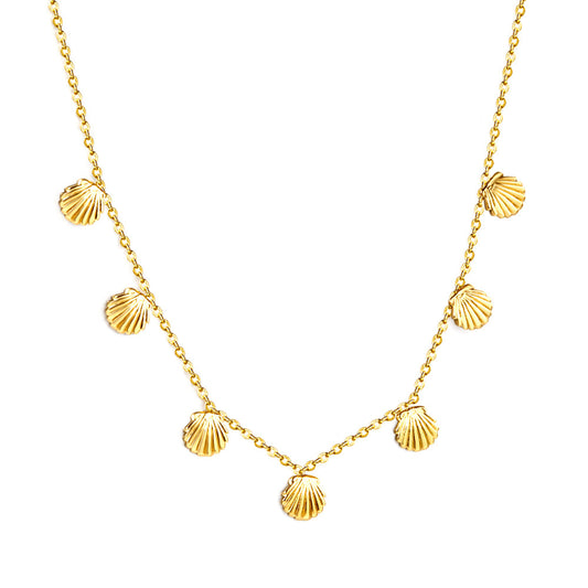 ZANORA Luminous Shell - Shell Necklaces
