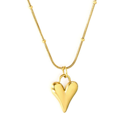 ZANORA Celeste Love - Pointed Heart Pendant Necklace
