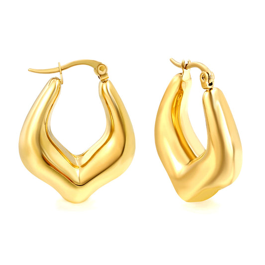 ZANORA  - Hollow U-Shaped Earring