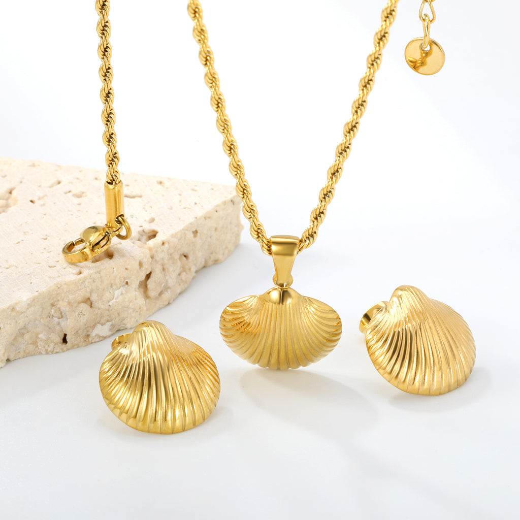 ZANORA Sahara Shells - Shell Jewelry Set