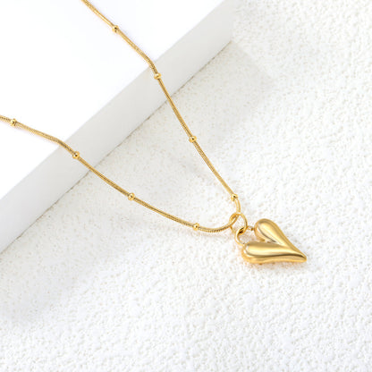 ZANORA Celeste Love - Pointed Heart Pendant Necklace