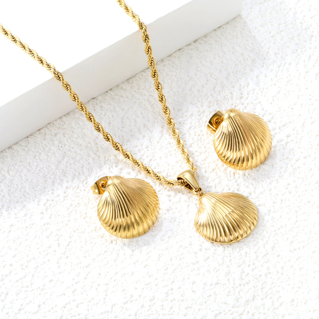 ZANORA Sahara Shells - Shell Jewelry Set