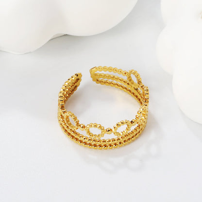 ZANORA Wispy Triple - Size Adjustable Triple Opening Ring