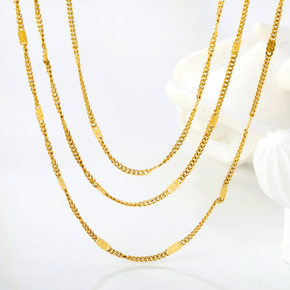 ZANORA - Triple Layered Necklace