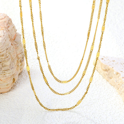 ZANORA - Triple Layered Necklace