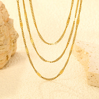 ZANORA - Triple Layered Necklace