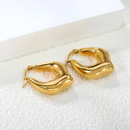 ZANORA  - Hollow U-Shaped Earring