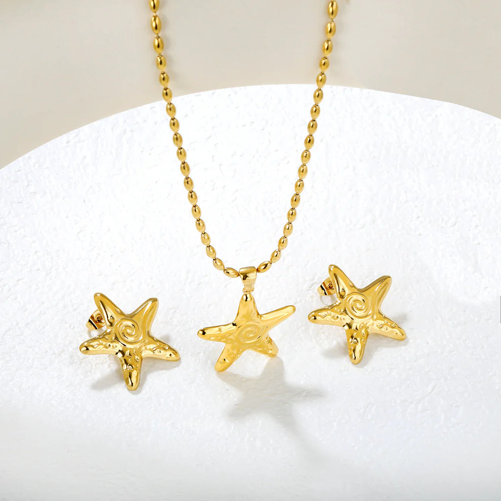 ZANORA Seastar - Starfish Jewelry Set