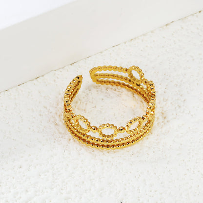 ZANORA Wispy Triple - Size Adjustable Triple Opening Ring