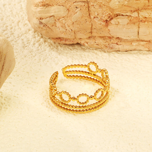 ZANORA Wispy Triple - Size Adjustable Triple Opening Ring