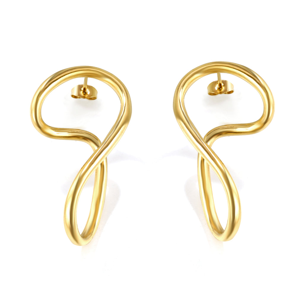 ZANORA  - Shaped Hoop Earring