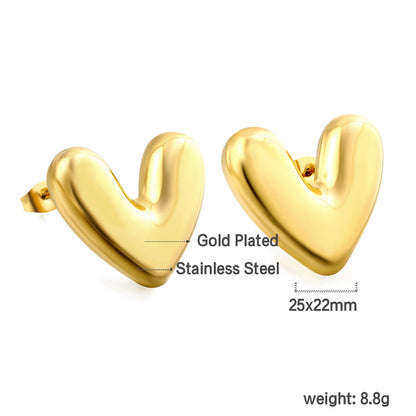 ZANORA  - Heart Shape Earring