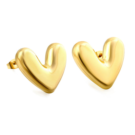 ZANORA  - Heart Shape Earring