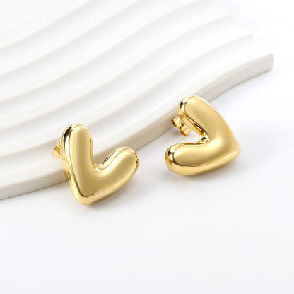 ZANORA  - Heart Shape Earring