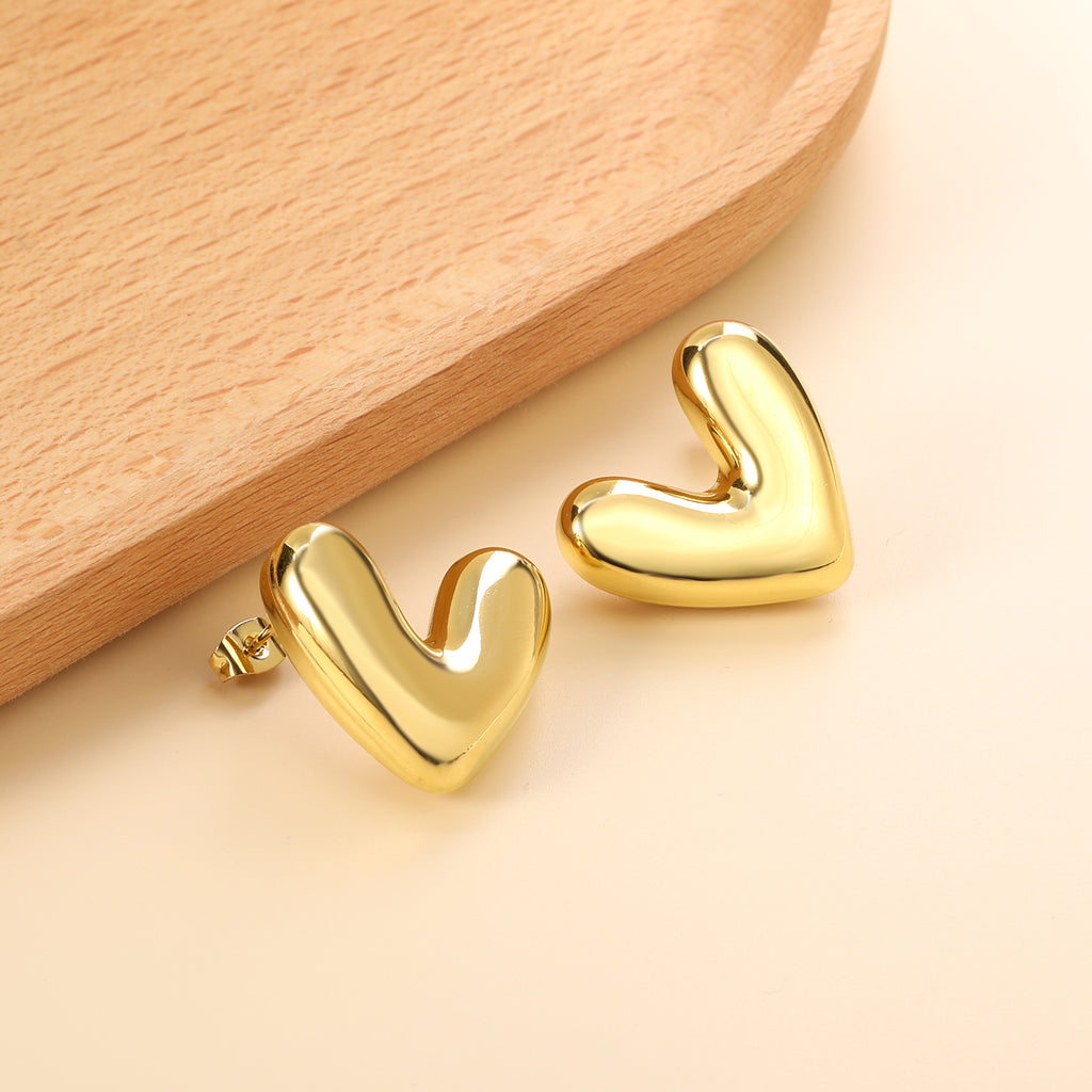 ZANORA  - Heart Shape Earring